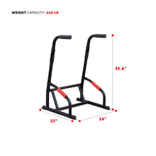 Load image into Gallery viewer, Sunny Health &amp; Fitness Multifunction Dip Station and Pull Up Strength Bar
