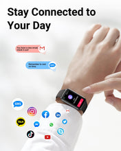 Load image into Gallery viewer, Amzhero Health Fitness Tracker with 24/7 Heart Rate, Blood Oxygen, Blood Pressure, Sleep Tracker, 5ATM Waterproof Activity Trackers with Step Tracker, Pedometer (S &amp; L Bands Included)
