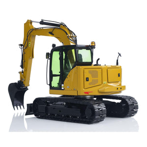 Metal 1/14 RC Hydraulic Excavator C308 Radio Controlled Digger Construction Vehicle RTR Model ST8 Radio Battery Hobby
