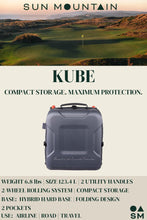 Load image into Gallery viewer, Sun Mountain Kube Golf Travel Bag, Blue Spruce Waterfall
