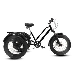 7 Speeds Adult Tricycles 20 Inch with Large Basket, 3 Wheels Cruise Bicycles for Shopping, Beach & City Trike