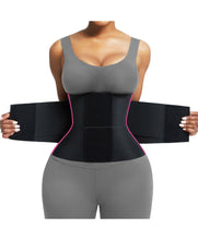 Load image into Gallery viewer, FeelinGirl Women Workout Waist Trainer Belt Tummy Control ,Body Shaper Rose Red 3XL

