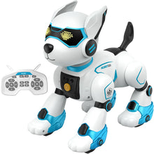 Load image into Gallery viewer, Smart Robots Dog Toy for Kids, Programmable Interactive RC Robotic Pets with Voice Control and Touch Sensory
