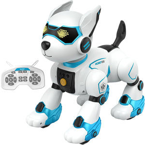 Smart Robots Dog Toy for Kids, Programmable Interactive RC Robotic Pets with Voice Control and Touch Sensory