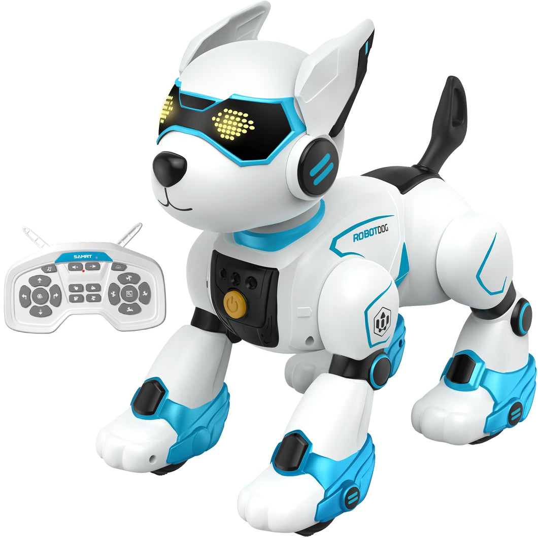 Smart Robots Dog Toy for Kids, Programmable Interactive RC Robotic Pets with Voice Control and Touch Sensory