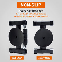 Load image into Gallery viewer, Uvedabul Pushup Brace and Plate, Suction Cup Brace for Exercise, Pectoral Muscle (Black)
