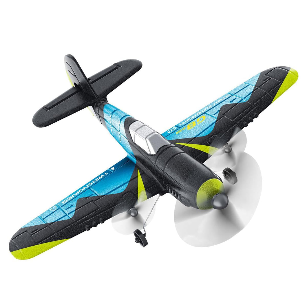 3CH RC Airplane, RC Plane P51D Mustang Glider, Remote Control Airplane w/Xpilot Stabilization System Easy to Fly for Beginners