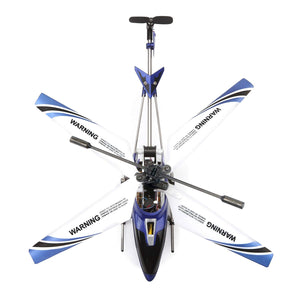 3CH Infrared RC Helicopter Mini Flight S107 Gyro with Light, Blue