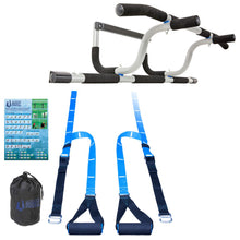 Load image into Gallery viewer, XL Doorway Pull Up Bar and Strap System
