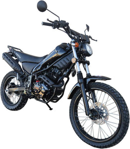 HHH 250cc Motorcycle RPS Magician 250 Dirt Bike Pit Bike Adult 250cc Motorcycle Bike Street Bike (Green)