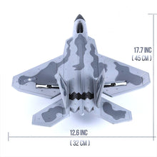 Load image into Gallery viewer, RC Jet Plane 2.4GHz Remote Control Airplane Gift for Kids and Adults - New Planes Model Led Light Aircraft Fighter Army Toy
