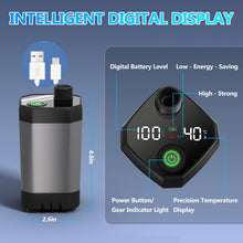 Load image into Gallery viewer, BSEED Portable Shower for Camping with Immersion Water Heater, 6000mAh Rechargeable Camping Shower with Intelligent LED Display, Outdoor Shower for Hiking, Travel, Pets &amp; Car Washing, Wartering Plants
