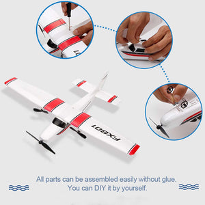 RC Plane, 2.4GHz 2 Channel Remote Control Airplane, EPP Foam RC Glider for Beginners and Adults
