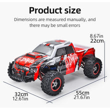 Load image into Gallery viewer, RC Cars Remote Control Car for Boys 2.4 GHZ High Speed Racing Car, 1:8 RC Trucks 4x4 Offroad with 2 Batteries

