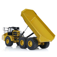 Load image into Gallery viewer, 1/14 6 * 6 RC Hydraulic Articulated Truck Metal DIM K745 Assembled RC Constructions Vehicle Mode,  Yellow
