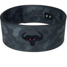 Load image into Gallery viewer, IBRO Powerlifting Lever Gym Belt – 10mm Black Camo S
