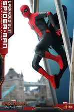Load image into Gallery viewer, Hot Toys Spider-Man (Upgraded Suit) Sixth Scale 1/6 Movie Masterpiece MMS542 Series Fa
