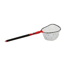Load image into Gallery viewer, EGO S2 Slider Fishing Landing Net, Large Clear Rubber Mesh, Non-Tangle Mesh
