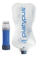 Load image into Gallery viewer, Platypus Quickdraw Ultralight 1 Liter Backpacking Water Filter System, ConnectCap &amp; DrinkCap
