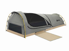 Load image into Gallery viewer, KODIAK CANVAS 1-Person Canvas Swag Tent with Sleeping Pad, Olive, One Size
