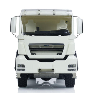 1/14 6 * 6 Front Cylinder Hydraulic Dumper Truck Tipper RC Model 540 Motor Lock Servo Light Sound System Lesu Construction Vehicle