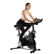 Load image into Gallery viewer, DeerRun Exercise Bike, Indoor Cycling Bike with Adjustable Magnetic Resistance-Black

