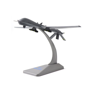 1B Predator Drone 1/72 Metal Airplane Model Kits with Stand CAFB 432nd Wing DieCast Alloy Fighter Model Pre-Build Military Aircraft Collection