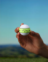 Load image into Gallery viewer, Callaway Golf Chrome Tour X 360 Stripe Golf Ball (Yellow)
