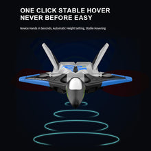 Load image into Gallery viewer, RC Plane with Camera 4K, 6CH RC Airplane, 2.4GHz Remote Control Airplane, Foam RC Glider, Easy to Fly RC Aircraft, V31 RC Jet Fighter
