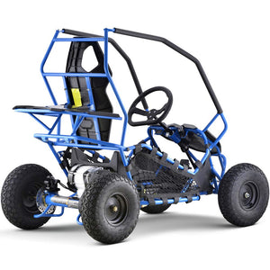 Kids Electric Go Kart Maverick 1000w Blue