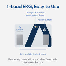 Load image into Gallery viewer, KardiaMobile Card Credit-Card Sized EKG, Medical-Grade &amp; FDA-Cleared Personal Heart Monitor
