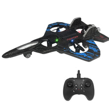 Load image into Gallery viewer, RC Airplane for Kids and Beginners, 2.4GHz Form Drone Remote Control Airplane with 2 Batteries, 360° Drop-Resistant (Blue)
