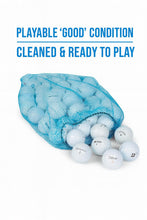 Load image into Gallery viewer, Clean Green Golf Balls | 48 Recycled Golf Balls | Titleist, Callaway, Taylormade | Pinnacle, Top-Flite, Kirkland | Washed &amp; Graded | Good Condition As Seen on Shark Tank
