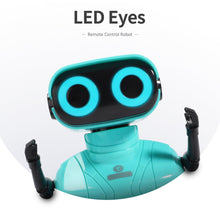 Load image into Gallery viewer, Robot Toys, Remote Control Robot Toy, RC Robots for Kids with LED Eyes, Flexible Head &amp; Arms, Dance Moves and Music (Blue)
