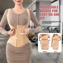 Load image into Gallery viewer, MISTHIN Waist Trainer for Women Corset Shapewear Tummy Control Vest  (Nude, Large)
