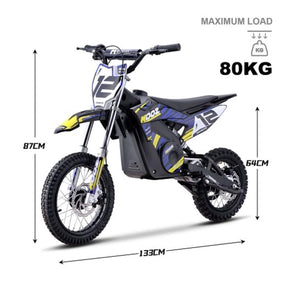 Electric Dirt Bike, 36V 1000W, HP112E (Blue)