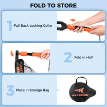 Load image into Gallery viewer, KastKing Titanet Folding Fishing Landing Net, Extends to 26", PVC
