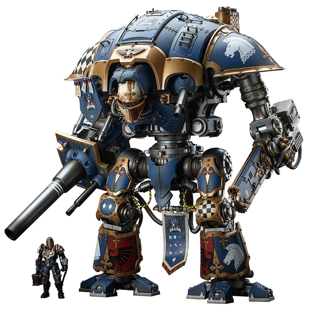Warhammer 40k 1/18 Action Figure Imperial Knights House Terryn Knight Paladin 21in Mecha Joy Toy Collection Model