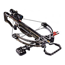 Load image into Gallery viewer, Barnett Whitetail Hunter II Crossbow, with 4x32 Multi-Reticle Scope, 2 Headhunter Arrows, Lightweight Quiver

