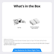 Load image into Gallery viewer, DJI Flip Two Battery Combo Without Screen Remote Controller, Drone With 4K UHD Camera

