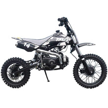 Load image into Gallery viewer, 110cc Dirt Bike Pit Kids Pitbike 110 with Gloves, Goggle and Handgrip (Black)
