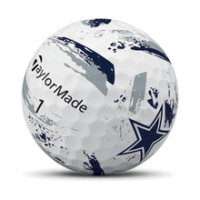 Load image into Gallery viewer, TaylorMade Golf SpeedSoft NFL Ink Golf Balls, Dallas Cowboys, 1 Dozen
