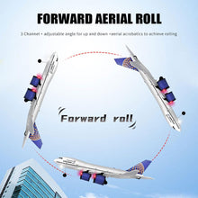 Load image into Gallery viewer, RC Airbus 747 A380 2.4G Remote Control Electric Plane Four Motor RC Airplane Toy RC Airliner with LED Lights Drop Resistant Aircraft 2 Batteries
