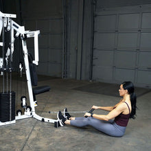 Load image into Gallery viewer, Body-Solid Multi-Station, Single Weight Stack Home Gym Machine, Arm &amp; Leg Strength -White
