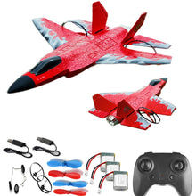 Load image into Gallery viewer, RC Plane, F-35 Jet Plane Remote Control Glider Airplanes,2 Channel 2.4GHZ | Red
