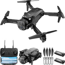 Load image into Gallery viewer, LAWFIG Drone with Camera for Adults Beginners, FPV Foldable RC Quadcopter Toys, Helicopter Toys, 1080P HD Camera Drone, Altitude Hold, One Key Take-off/Landing, 3D Flips, Waypoints fly, Headless Mode
