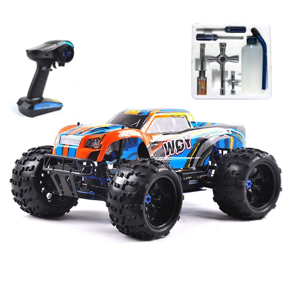 Nitro Powered Car 1/8 RC Truck Hobby Grade Racing Car for Adult 20.5IN 26CXP Nitro Engine RC Rock Crawler Remote Control