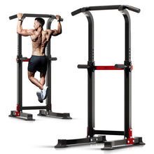 Load image into Gallery viewer, ZENOVA Pull Up Bar Dip Bar Power Tower
