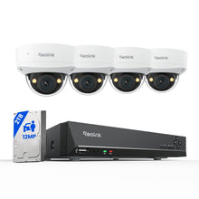 Load image into Gallery viewer, REOLINK 12MP Vandalproof Security Camera System with 2TB HDD RLK8-1200V4
