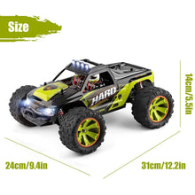 Load image into Gallery viewer, RC Cars 4WD Monster Trucks 1:14 Scale 50+ Kmh Off Road Remote Control Truck Electric Monster Climbing Vehicle Toy
